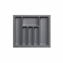 Лоток для столовых приборов 600 PIXEL 540*485, графит AKS фотография