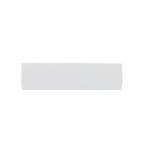 Ручка меб. накладная алюм. GEOS 128/150 белый матовый, AKS_4