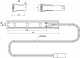 Клипса светодиодная klips-p-08, 12VDC/0,25W, металл, холодный белый, AKS_preview_1