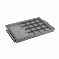 Выдвижная полка-органайзер 600 BRUNO для аксессуаров и украшений, графит PRIME by AKS фотография