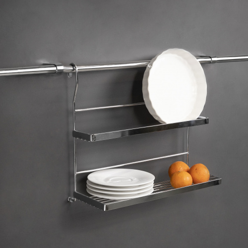 Корзина на трубу d16 для приправ CWJ203С хром AKS_4