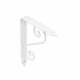 Полкодержатель мет. MELODY 145*110, белый AKS_preview_1
