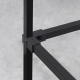 Труба квадр. L-3000 25*25 QUADRO, черный AKS_preview_1