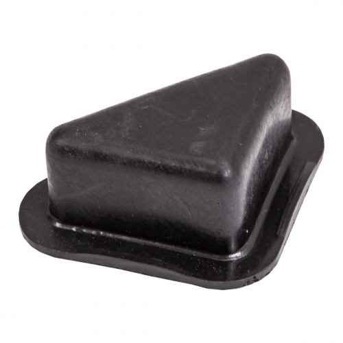 Опора меб. пласт. уголок h20, черный_1