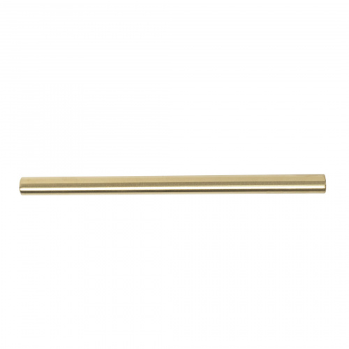Ручка меб. релинговая 128/188 полая сталь шлифованное золото, AKS_4