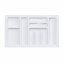 Лоток для столовых приборов 800 BASIC 735*485, белый AKS фотография