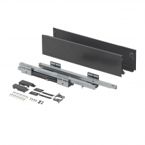 Система ящиков Slimbox Evolution L-500 H=116 графит SOFT CLOSE ДСП16мм фотография