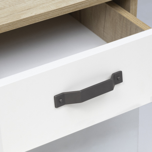 Ручка меб. скоба мет. TESORO 160 серый уголь, AKS_6