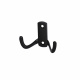 Крючок меб. двухрожковый мет. WP13 черный GRIDLI_preview_1