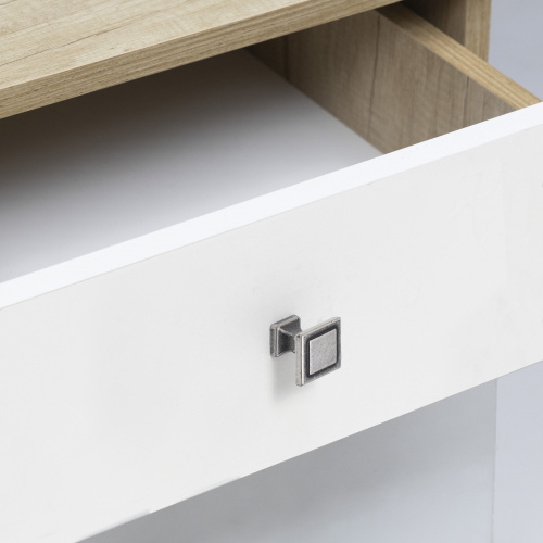 Ручка меб. кнопка мет. SQUARE античное серебро, AKS_5