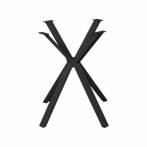 Подстолье VECTOR h714 под круглую столешницу, черный муар AKS фотография