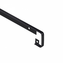 Планка соединительная к столешнице 38 Egger черная AKS