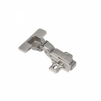 Петля полунакладная с доводчиком 48мм h2 clip-on AKS (саморезы, заглушки) фотография