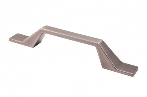 Ручка меб. скоба мет. AMBER 128 шлифованный никель, AKS_1