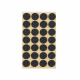 Подкладка самоприлипающая фетровая прорезиненная d20мм (1упак.=28шт), черная, Folmag_preview_1