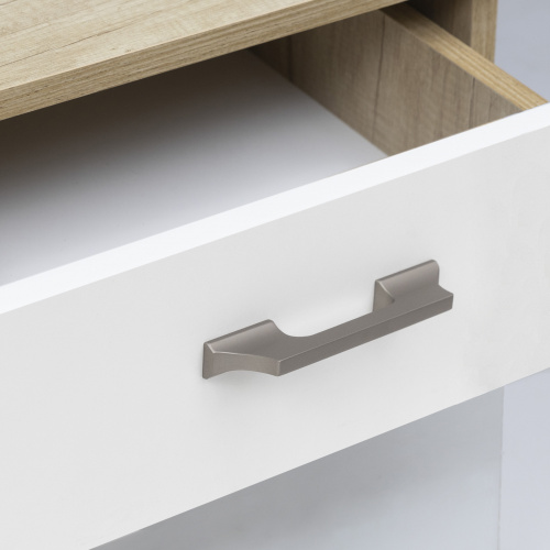 Ручка меб. скоба алюм. DREAM 96/136 никель матовый, AKS_5