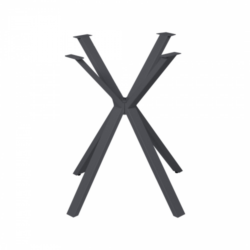 Подстолье VECTOR h714 под круглую столешницу, графит муар AKS_1