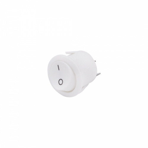 Выключатель механический, врезной, белый, AKS_1