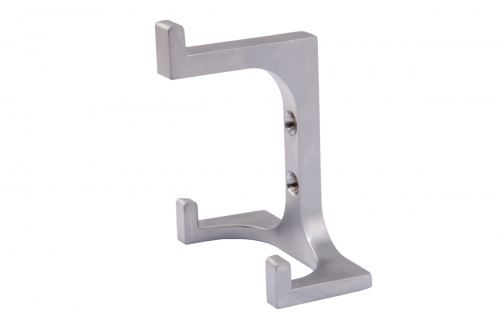 Крючок меб. трехрожковый мет. TRITON хром матовый AKS_1