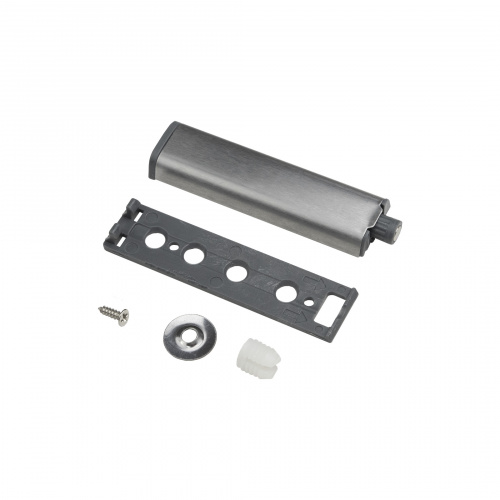 Механизм push-to-open наконечник магнитный накладной серый AKS металлический корпус_3