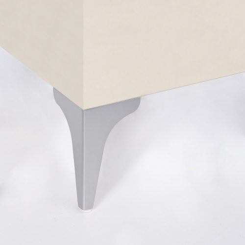 Опора меб. мет. STELLAR h150 угловая матовый хром AKS_5