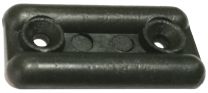 Подпятник пластиковый, черный AKS, черный (1уп-20шт) фотография