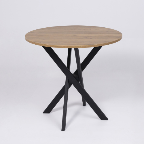 Подстолье WARG h716 под круглую столешницу, черный муар AKS_6