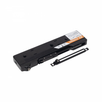 Механизм push-to-open с доводчиком черный SMART AKS для шкафных фасадов Механизм push-to-open с доводчиком черный SMART AKS для шкафных фасадов