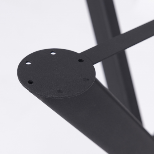 Подстолье WARG h716 под прямоугольную столешницу, черный муар AKS_4