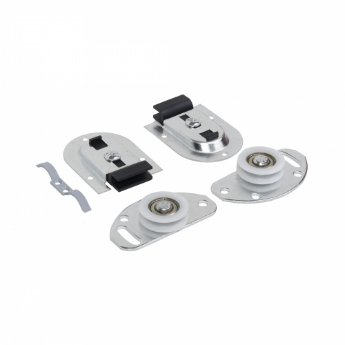 Комплект FAST для 1 раздвижной двери LAGUNA 50 кг (ролики верх и низ, стопор)_1