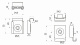Крепление зеркала мет. (1 компл. = 2 фиксатора + 2 крепления) AKS_preview_1