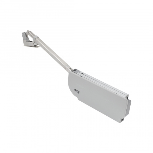 Подъемный механизм верхний S с доводчиком и фиксацией в любом положении на две двери AKS PLUS TITAN серый_3