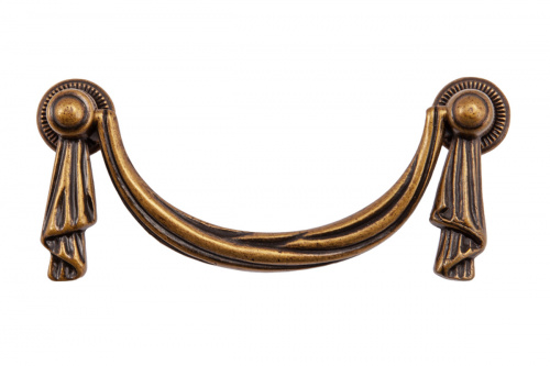 Ручка меб. скоба мет. NICE 96 старое золото AKS_1