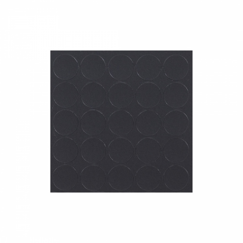 Заглушка самоприлипающая к конфирматам камень пьетра гриджиа черный (14381) (1л=25шт) Folmag_1