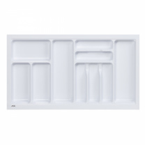 Лоток для столовых приборов 900 BASIC 830*485, белый AKS фотография