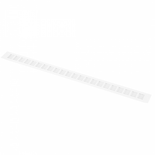 Решетка вентиляционная 800х60мм белая алюминий AKS _1