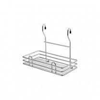 Корзина на трубу d16 одинарная мини CWJ102M хром AKS фотография