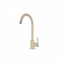 Смеситель для кухни высокий, ST-4031, бежевый, Granula Смеситель для кухни высокий, ST-4031, бежевый, Granula
