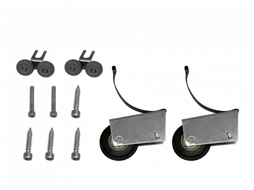 Комплект роликов SENATOR закрытый для 1 раздвижной двери AKS LIGHT 50 кг_1