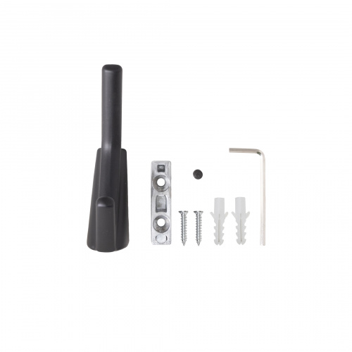 Крючок меб. двухрожковый мет. SENT черный матовый AKS_6