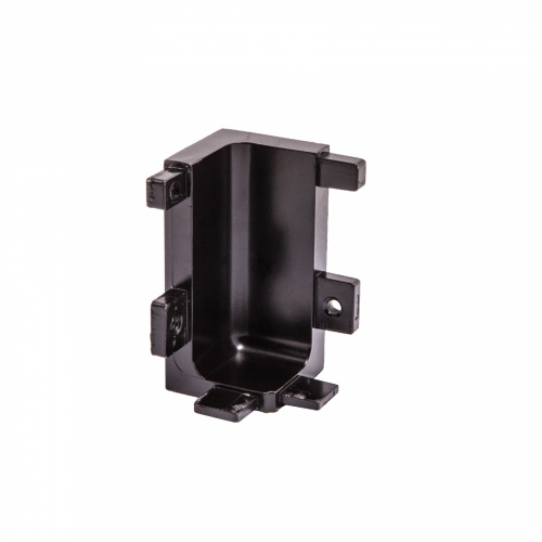 Уголок металлич. внутренний к профилю Gola, L-образный черный 3 AKS_1