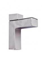 Полкодержатель декоративный мет. GS04, хром AKS фотография