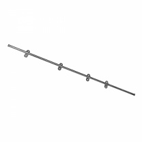 Механизм поворота вставки стола трубка 810мм AKS