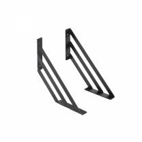 Полкодержатель мет. GRATE 200*200*2.3 черный (1 упак. = 2 шт.) AKS фотография