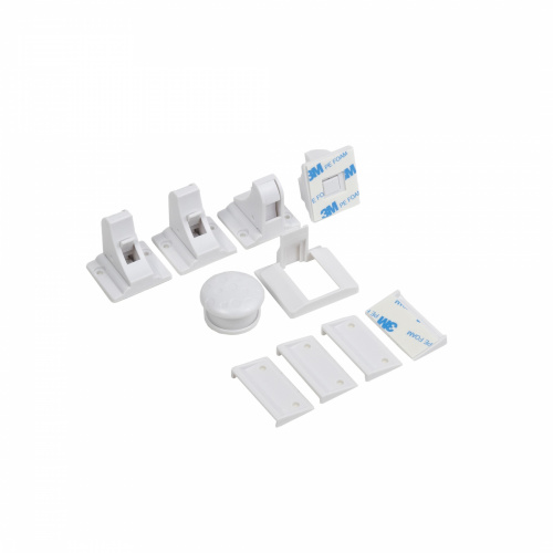 Блокиратор для распашной двери/ящика магнитный скрытый, AKS_1