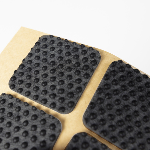 Подкладка самоприлипающая фетровая прорезиненная 40 х 40мм (1упак.=6шт), черная, Folmag_4