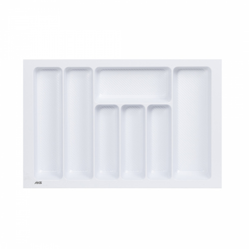 Лоток для столовых приборов 700 LINER 640*430, белый AKS_1