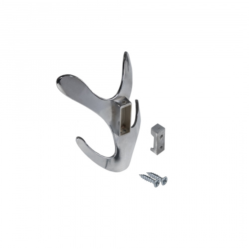 Крючок меб. четырехрожковый мет. KORAL хром AKS_5