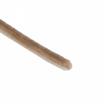 Уплотнитель щеточный самоклеящийся золото 7x5 мм AKS (1бух.=250пог.м.) фотография