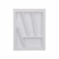 Лоток для столовых приборов 400 VERSO (330*430), белый РП фотография